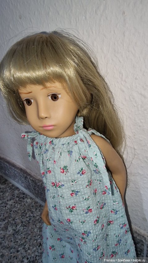 Саша Моргенталер Sasha Doll Götz: глаза-блюдца (Saucer) редкая блондинка 1969 год