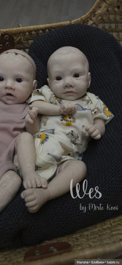 Elsie и Wes скульптора Mirte Kooi