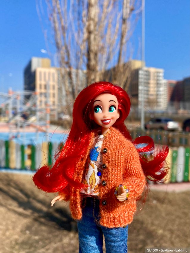 Мы рыбов показываем 🧜‍♀️ — Куклы Disney Animators и Принцессы Диснея: Disney Store