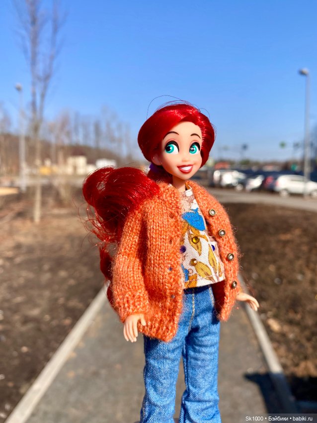 Мы рыбов показываем 🧜‍♀️ — Куклы Disney Animators и Принцессы Диснея: Disney Store
