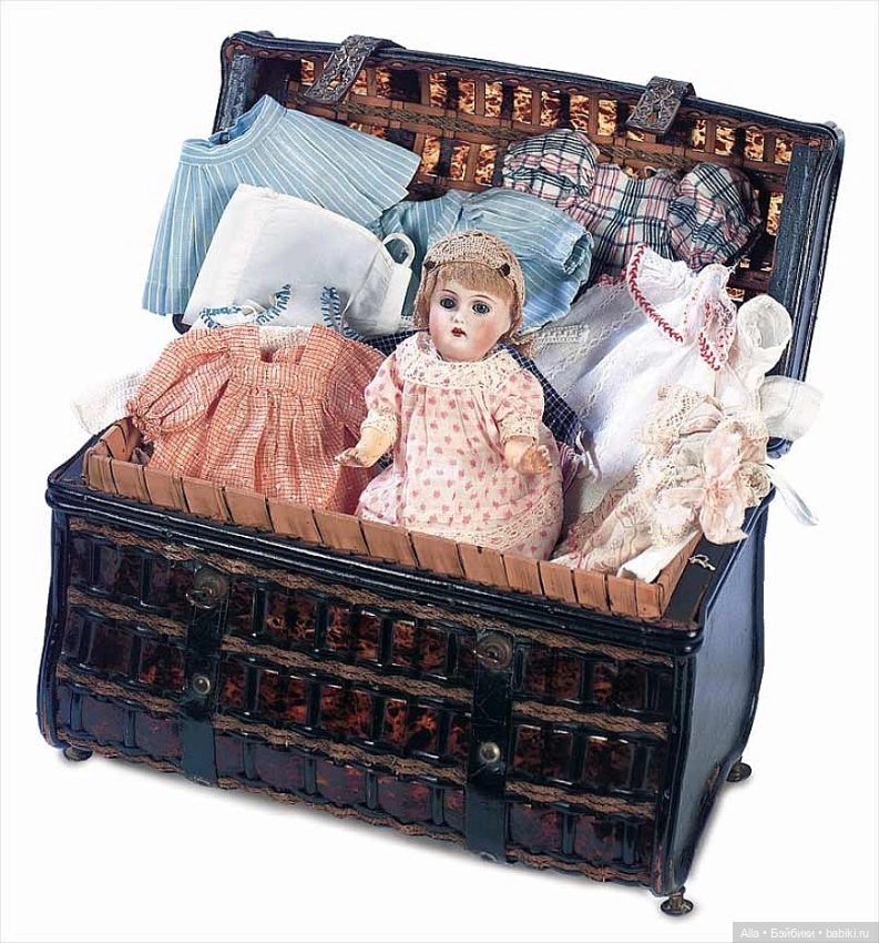 Кукольные сундуки XIX века (фото 4)