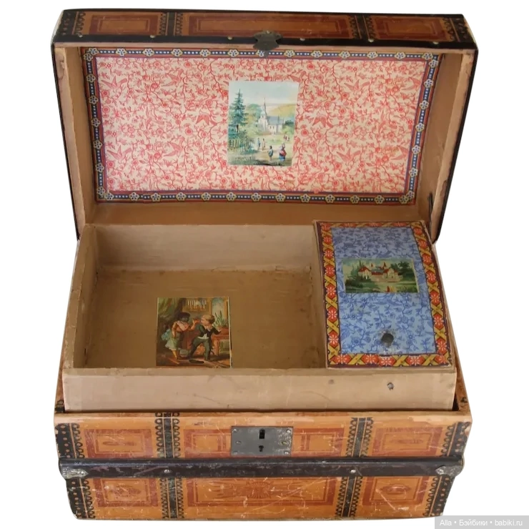 Кукольные сундуки XIX века (фото 2)