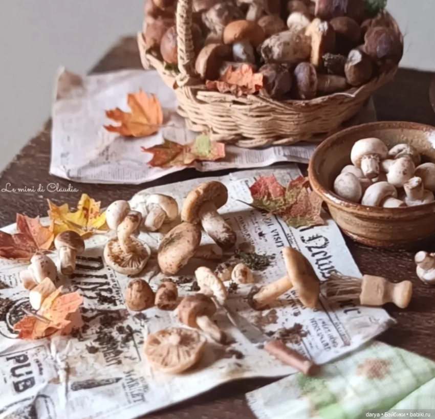 Миниатюра от Ди Клаудия — Кукольная миниатюра своими руками: еда (фото 2)