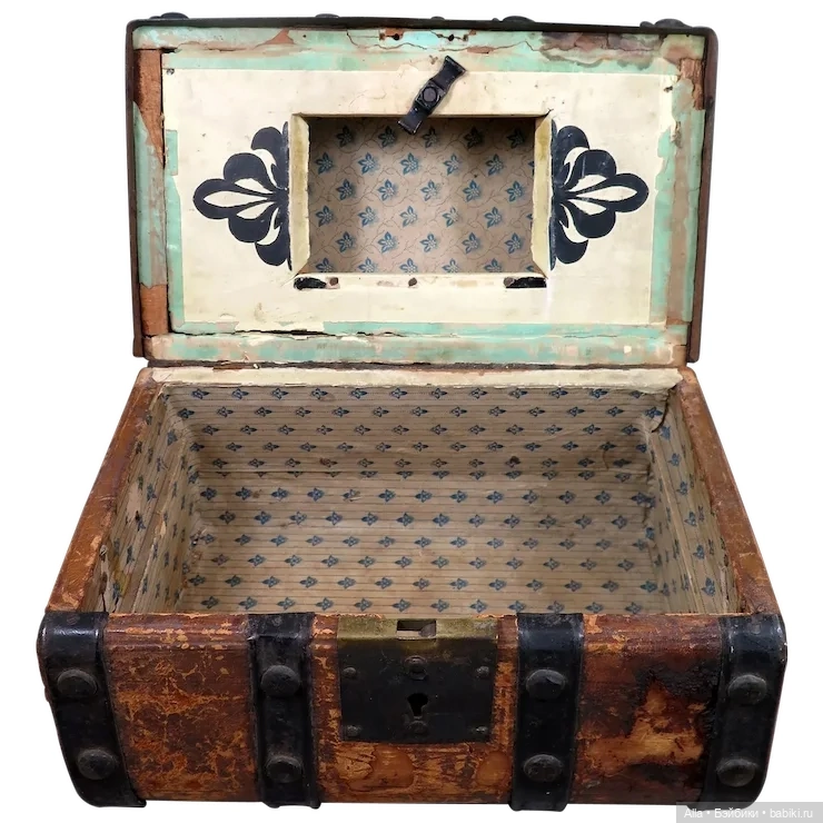 Кукольные сундуки XIX века (фото 8)