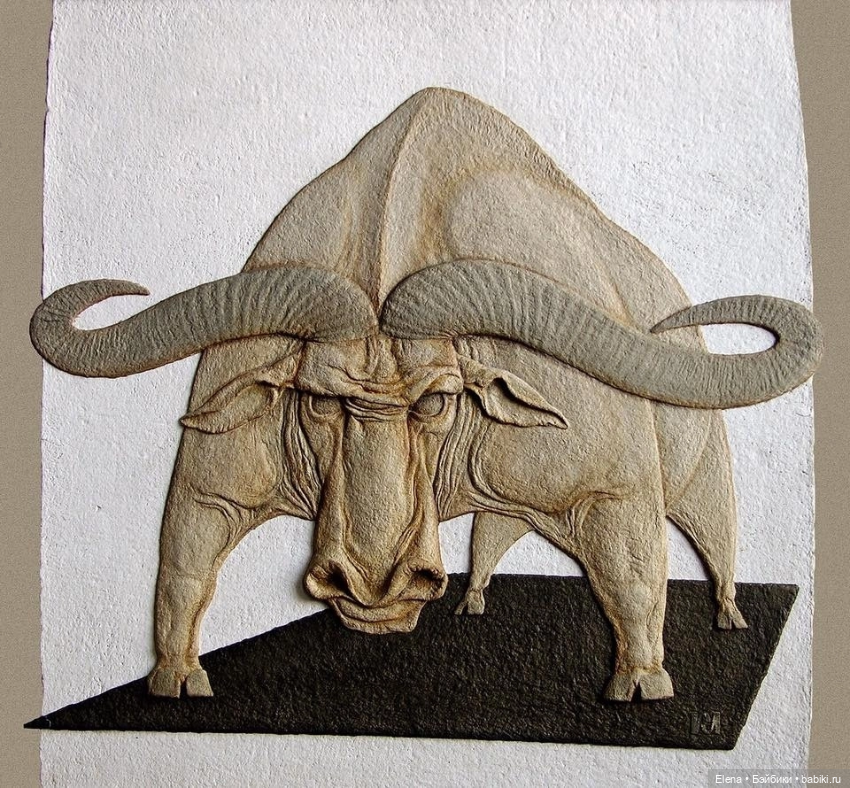 Бумажные картины, автор Латиф Казбеков (фото 3)