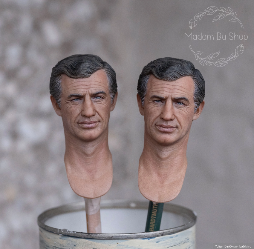 Кастом экшн-головы Жана-Поля Бельмондо от Madam Bu (фото 3)