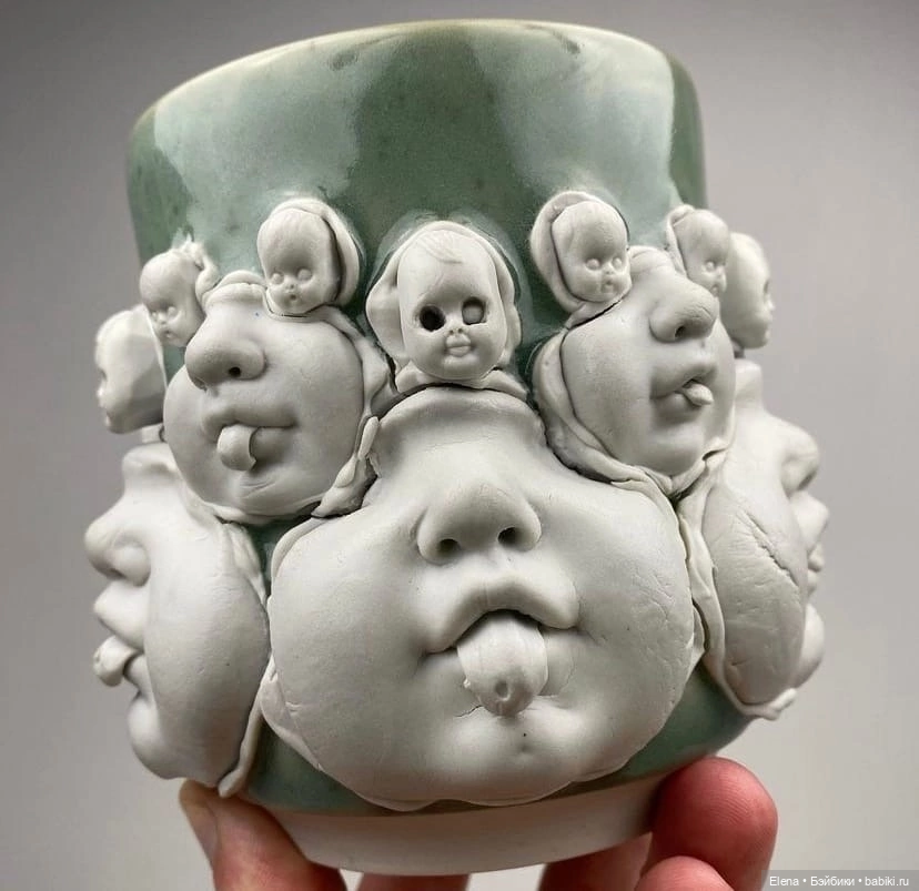 Мрачноватая керамика Canopic Studio (фото 4)