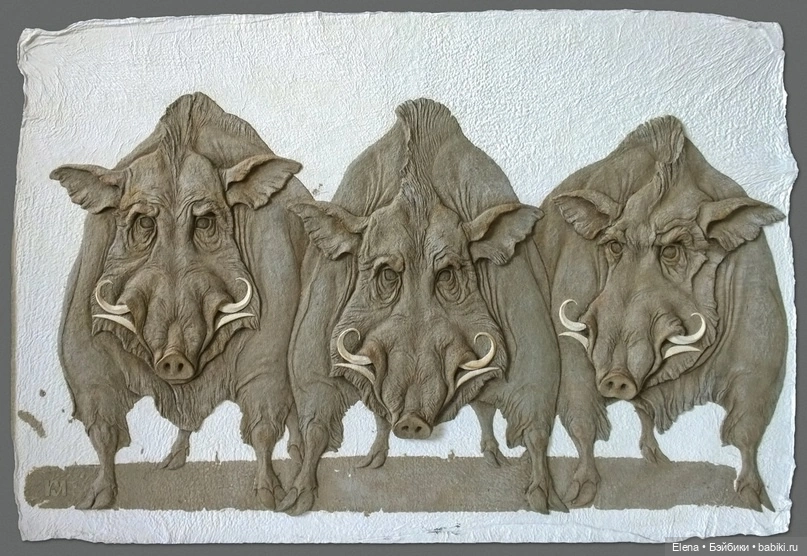 Бумажные картины, автор Латиф Казбеков (фото 9)