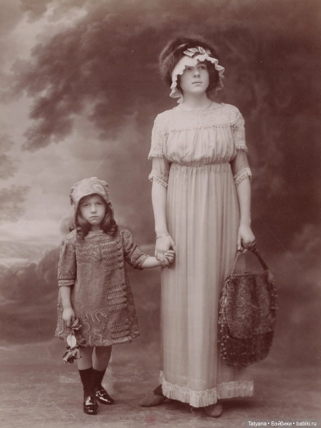 Дамы и дети эпохи Модерна