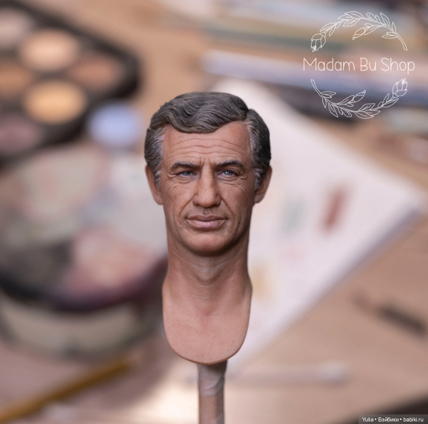 Кастом экшн-головы Жана-Поля Бельмондо от Madam Bu (фото 2)