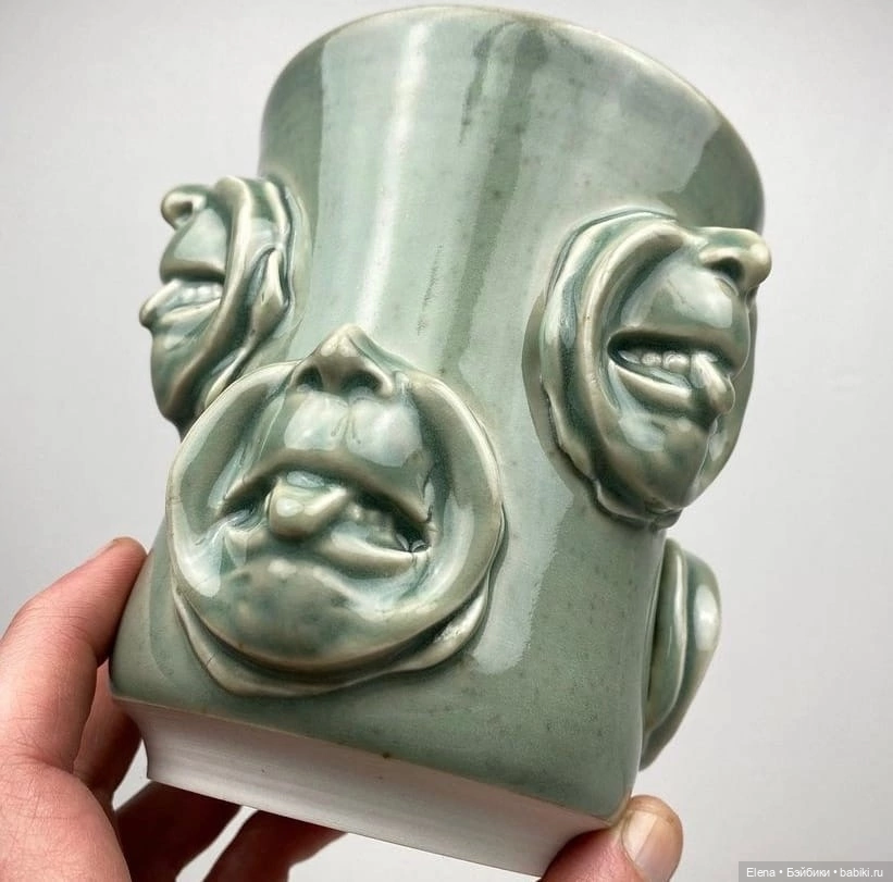 Мрачноватая керамика Canopic Studio (фото 7)