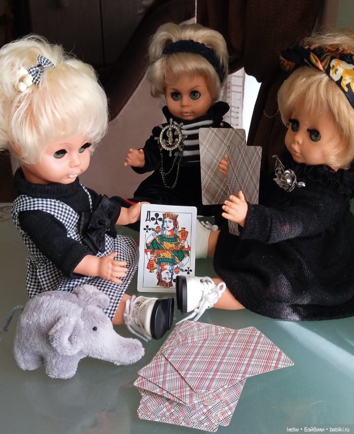 Новая жизнь старых кукол. Три грации или Загадка Сердитых (фото 9)