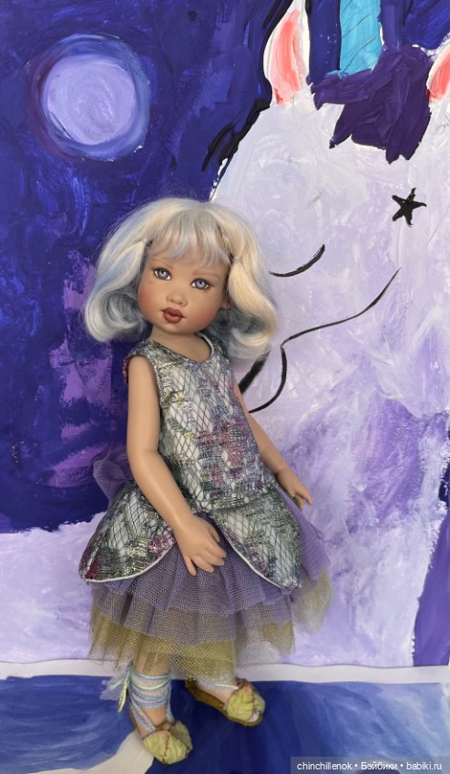 Уникальная таинственная сказочная фея… Blue Fairy от Helen Kish