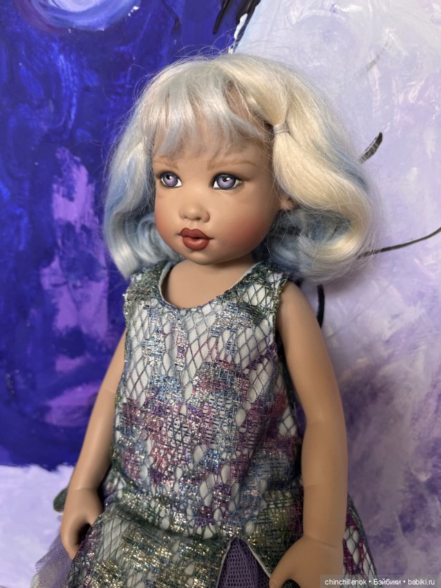 Уникальная таинственная сказочная фея… Blue Fairy от Helen Kish