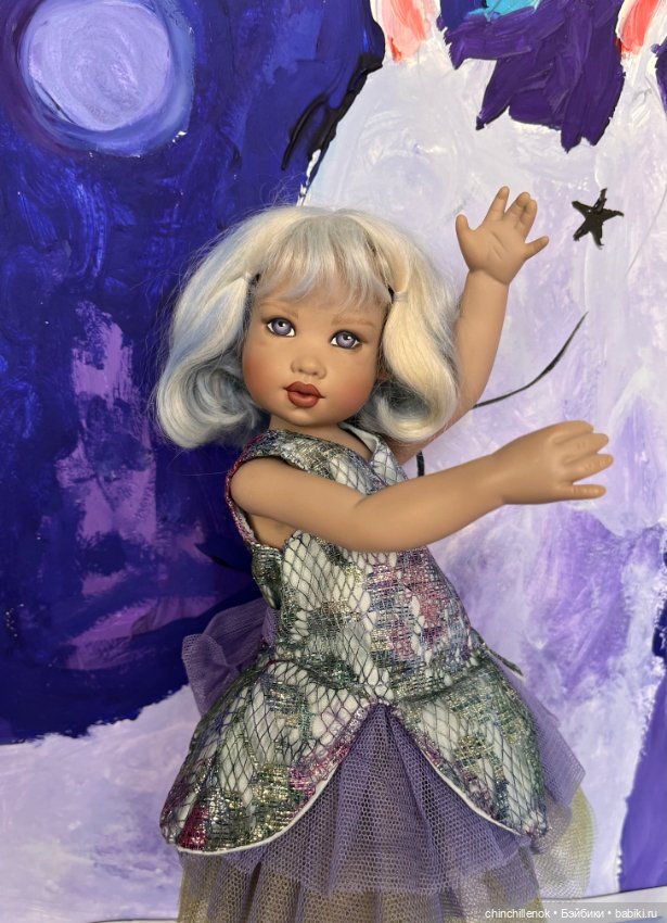 Уникальная таинственная сказочная фея… Blue Fairy от Helen Kish