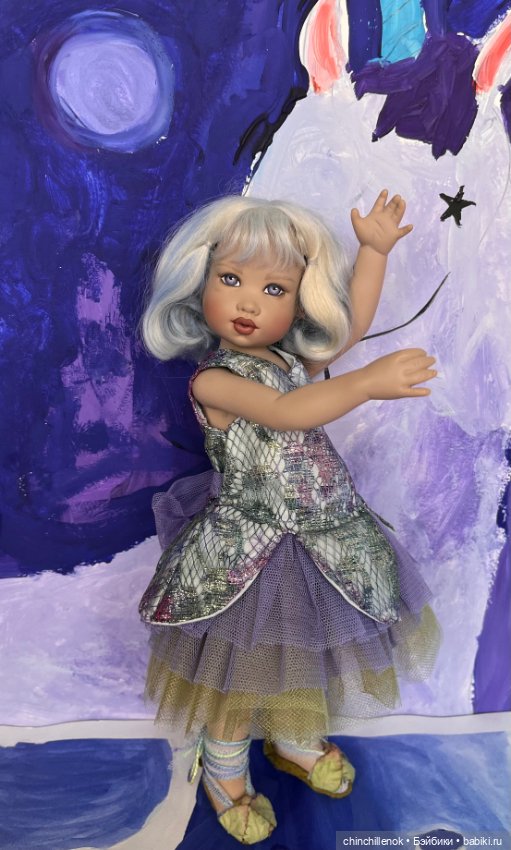 Уникальная таинственная сказочная фея… Blue Fairy от Helen Kish