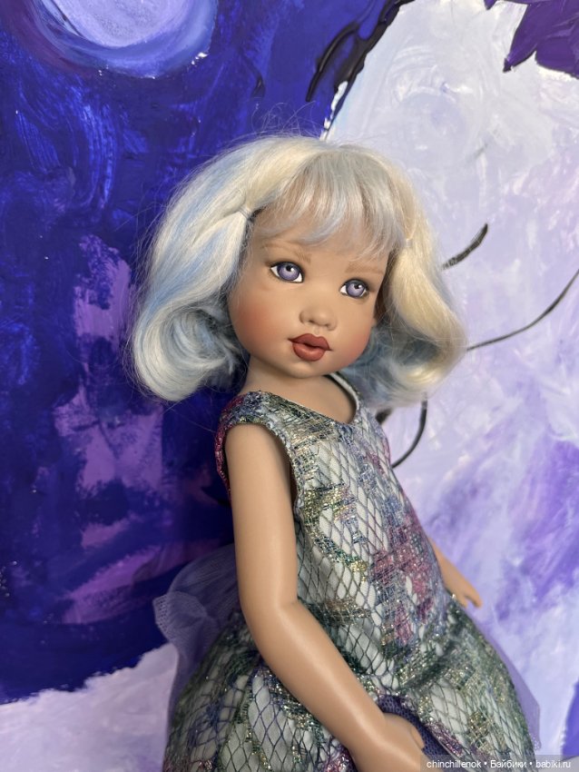 Уникальная таинственная сказочная фея… Blue Fairy от Helen Kish