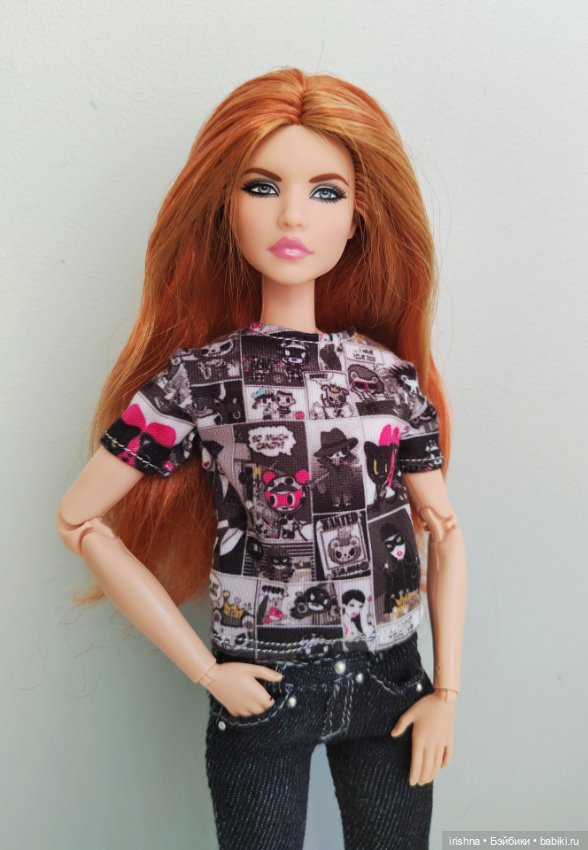 Модный трикотаж — Одежда и обувь для кукол своими руками: фото (фото 6)