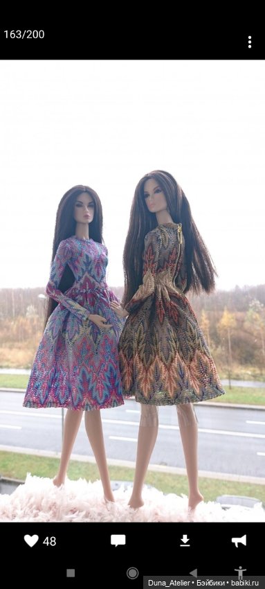 Miss Missoni — Одежда и обувь для кукол своими руками: фото (фото 7)