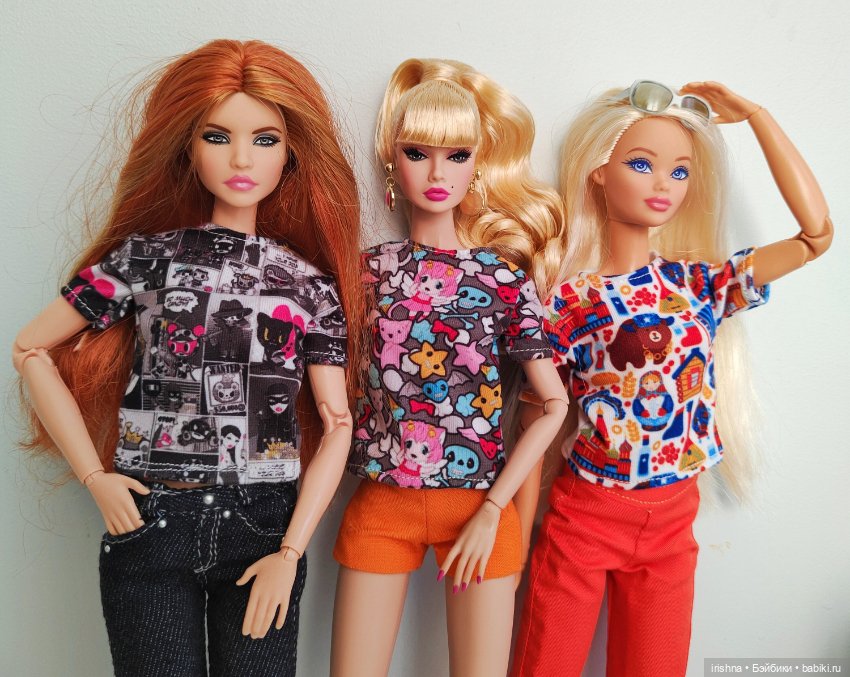 Модный трикотаж — Одежда и обувь для кукол своими руками: фото (фото 7)