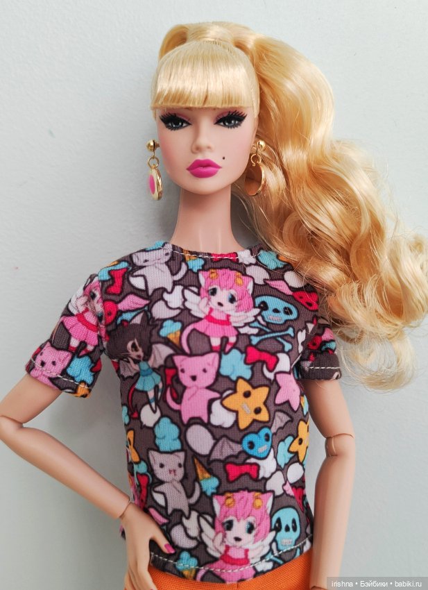 Модный трикотаж — Одежда и обувь для кукол своими руками: фото (фото 8)