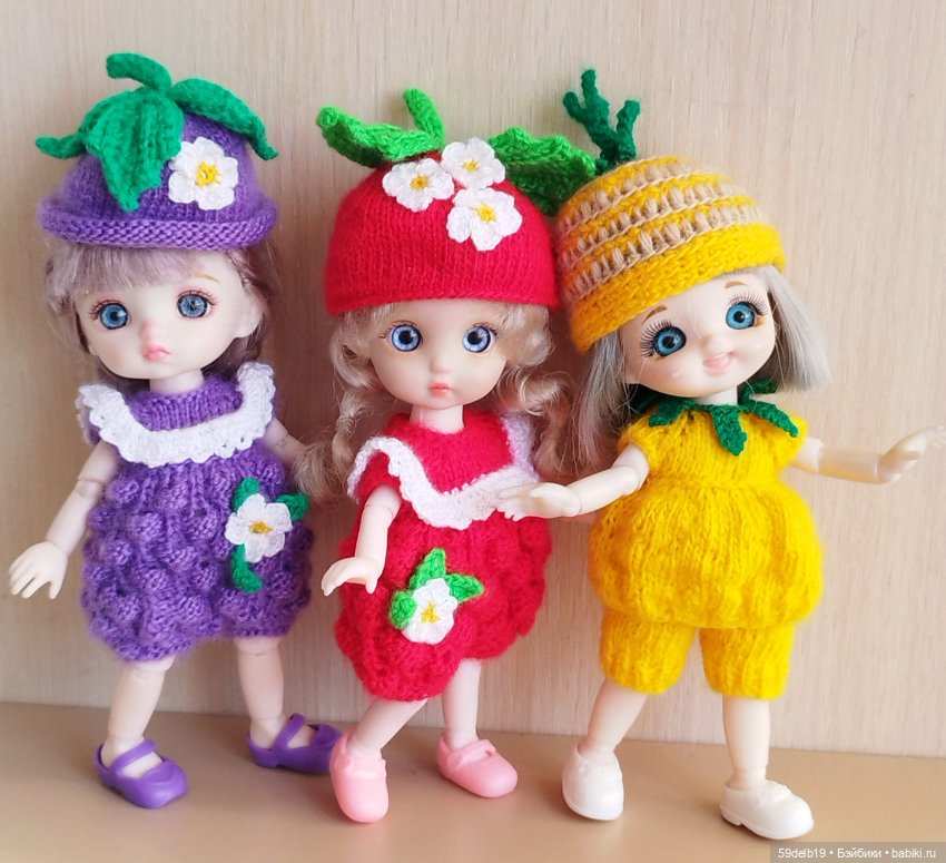 Костюмчик для баболи "Ежевичка"