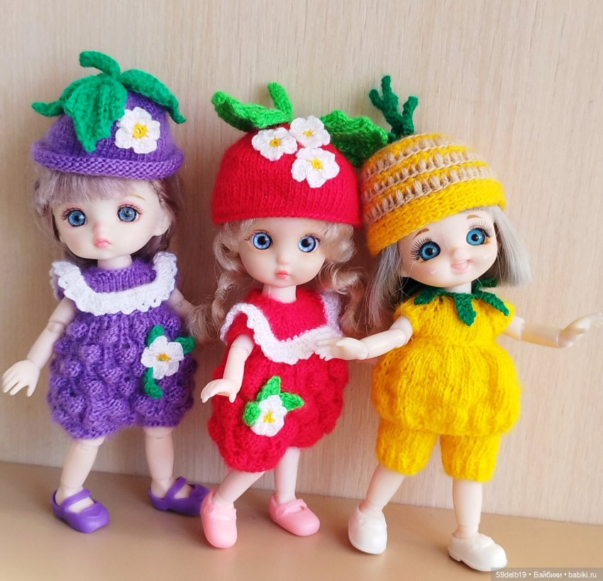 Костюмчик для баболи "Ежевичка"