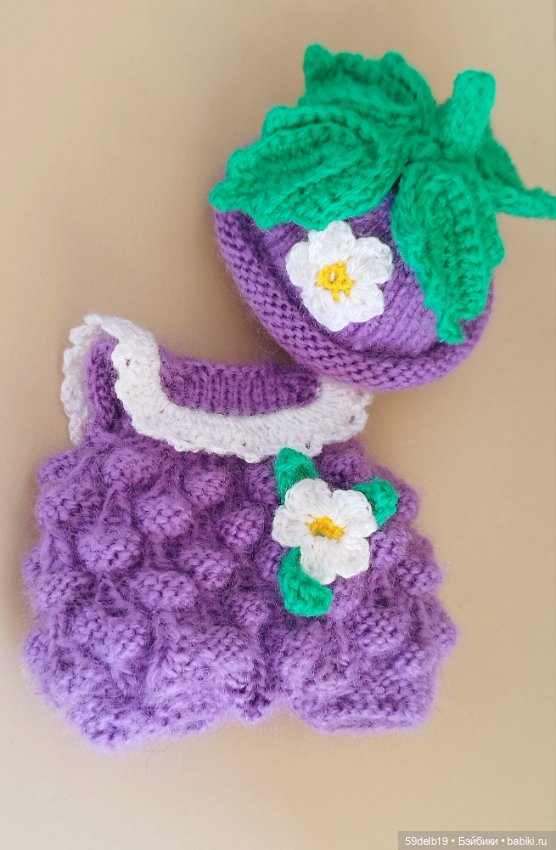 Костюмчик для баболи "Ежевичка" (фото 8)