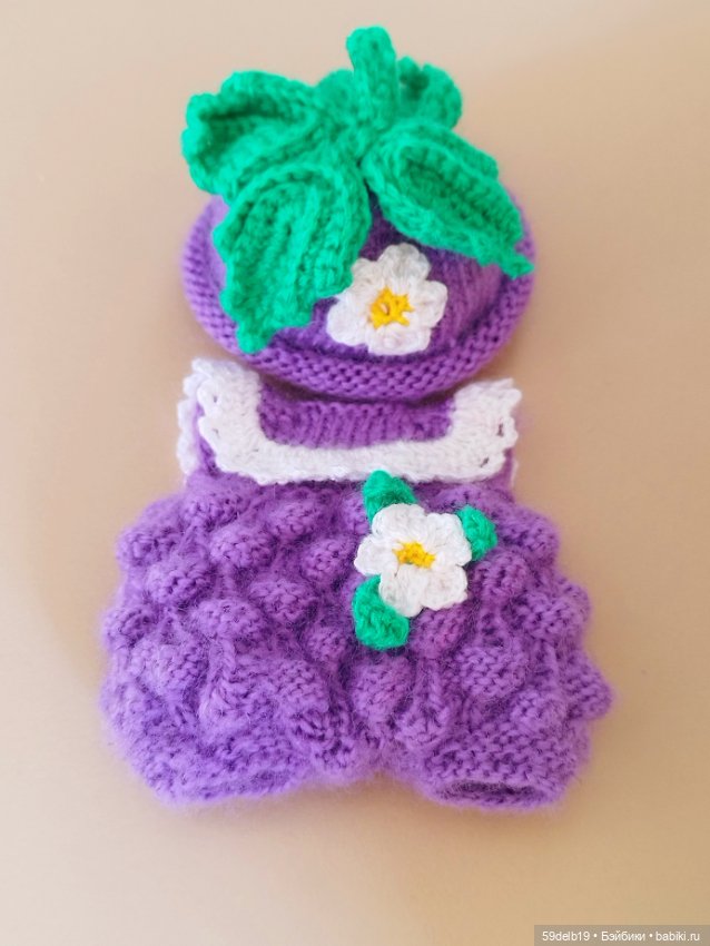 Костюмчик для баболи "Ежевичка" (фото 7)