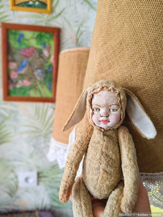 Тедди долл. Такие живые зайки (фото 2)