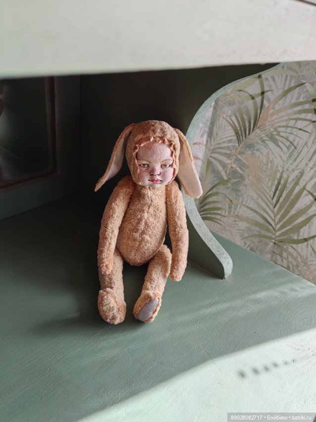 Тедди долл. Такие живые зайки