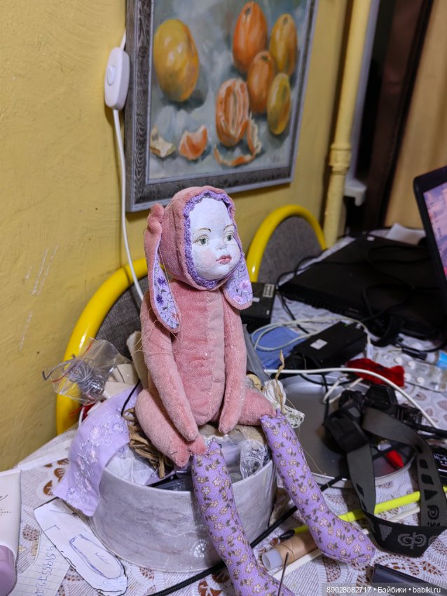 Тедди долл. Такие живые зайки (фото 3)