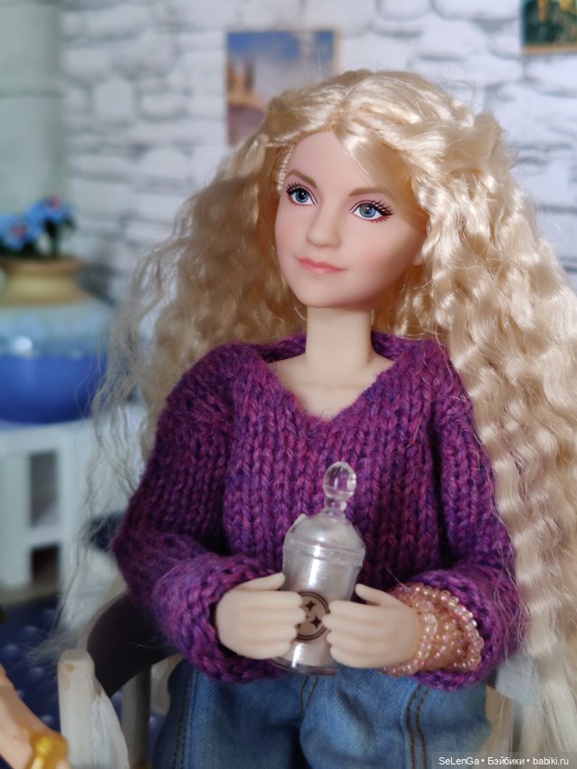 Полумна и Невилл в гостиной Когтеврана