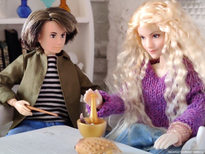 Полумна и Невилл в гостиной Когтеврана (фото 7)