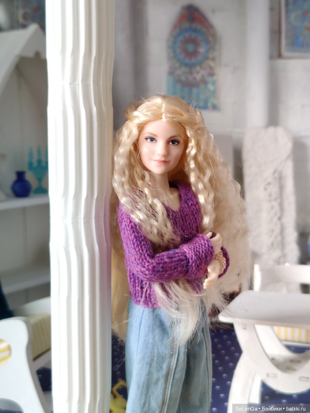 Полумна и Невилл в гостиной Когтеврана