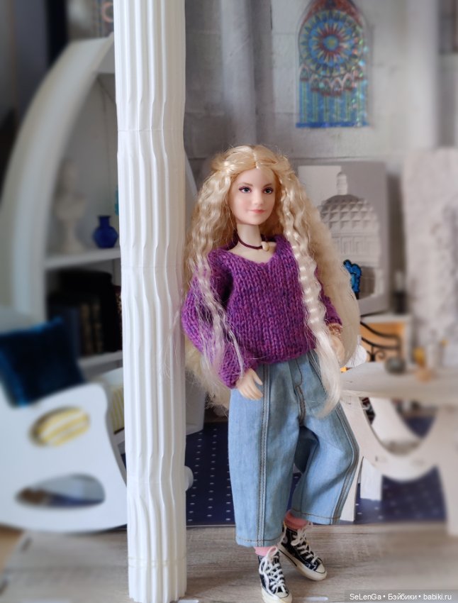 Полумна и Невилл в гостиной Когтеврана