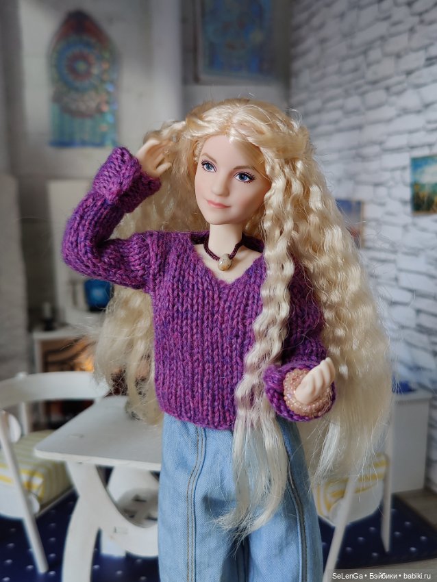 Полумна и Невилл в гостиной Когтеврана