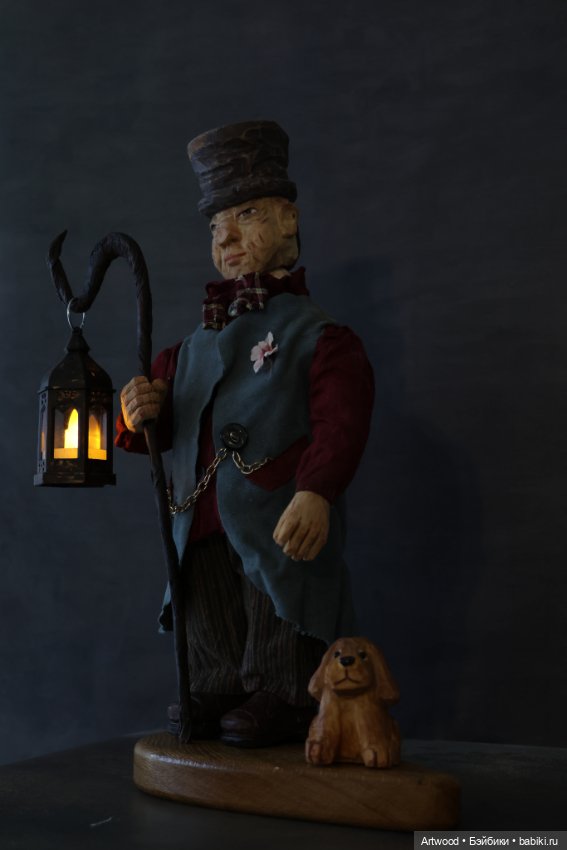 Mr Джомей — Авторские куклы из дерева