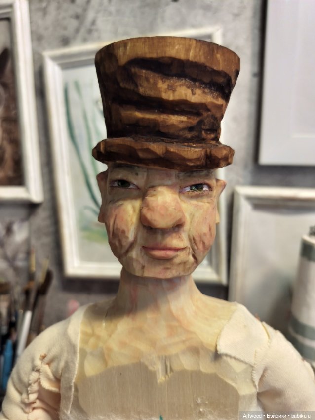 Mr Джомей — Авторские куклы из дерева (фото 5)