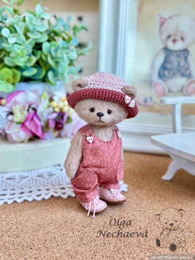 Мишка-малышка Ася — Авторские мишки Тедди и друзья: фото (фото 2)