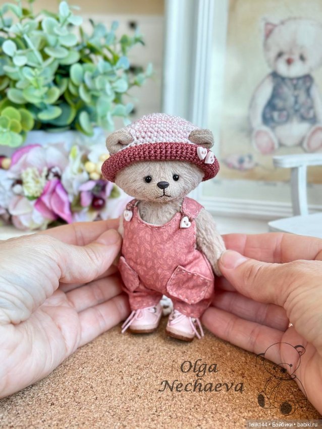 Мишка-малышка Ася — Авторские мишки Тедди и друзья: фото