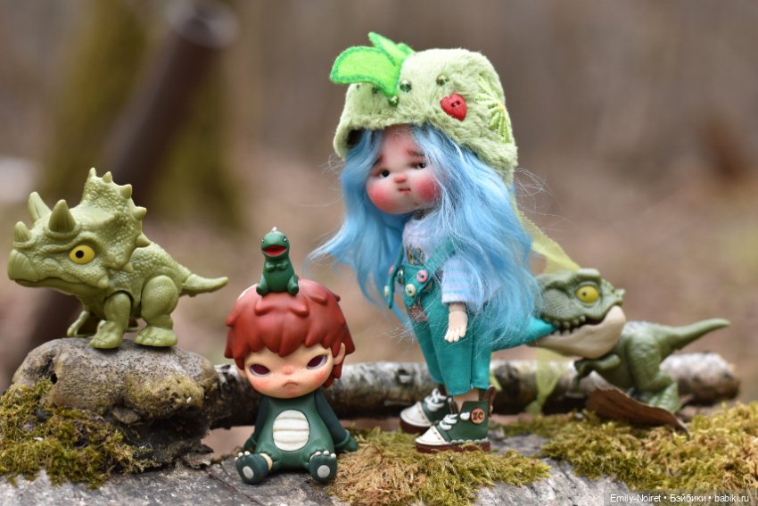 Прогулки с динозаврами — Домашние фото авторских кукол: личные коллекции (фото 2)