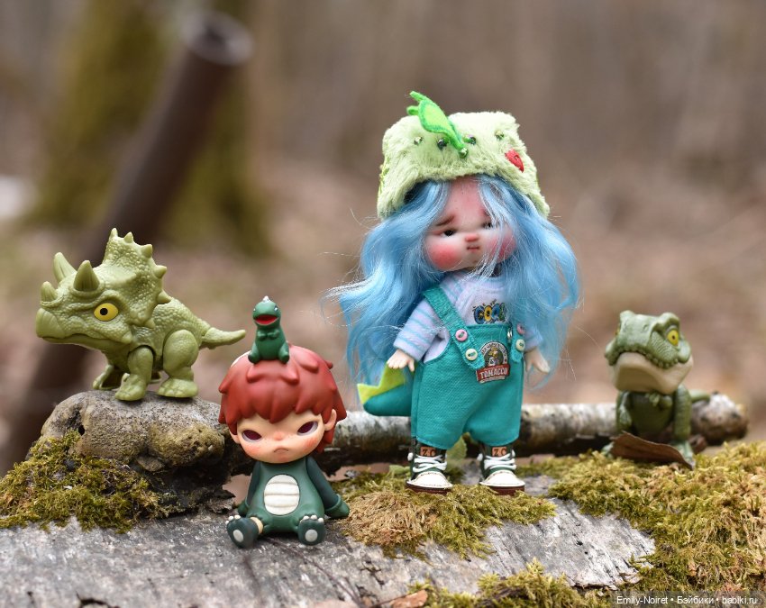 Прогулки с динозаврами — Домашние фото авторских кукол: личные коллекции