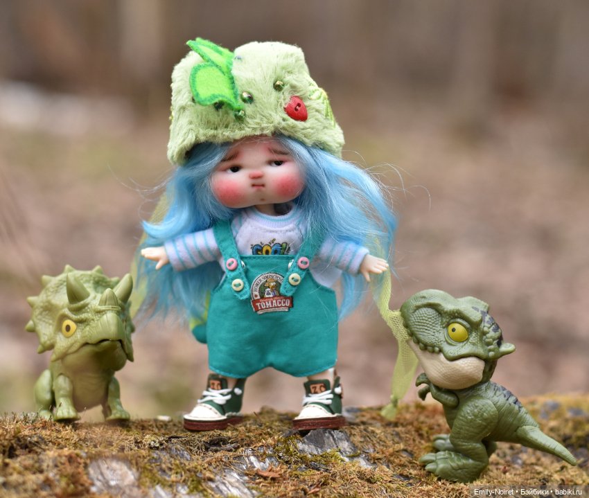 Прогулки с динозаврами — Домашние фото авторских кукол: личные коллекции (фото 5)