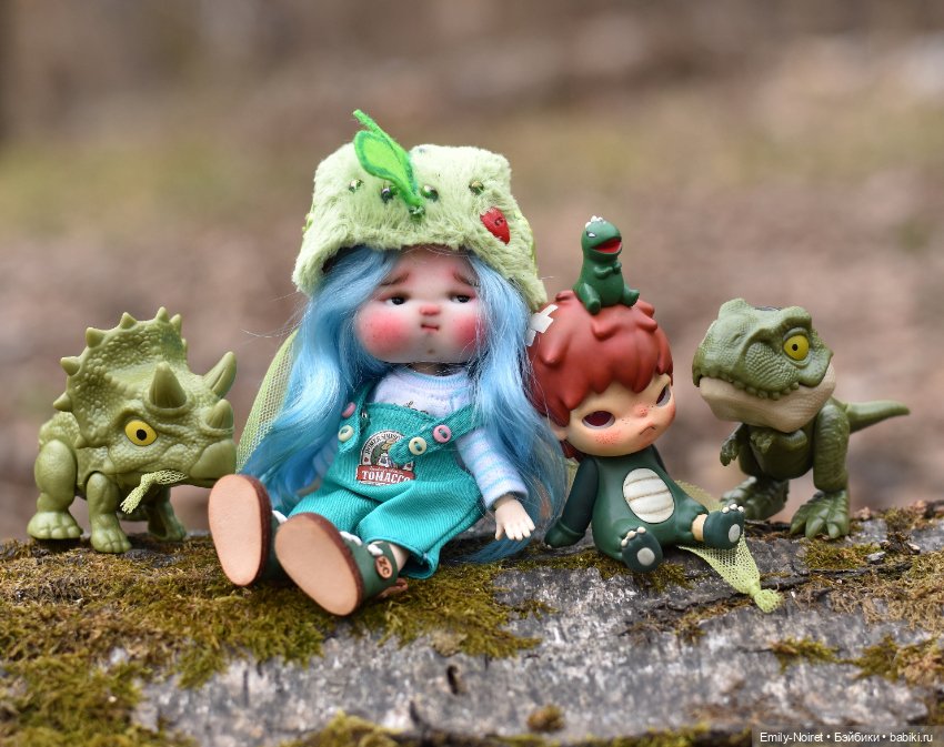 Прогулки с динозаврами — Домашние фото авторских кукол: личные коллекции (фото 6)