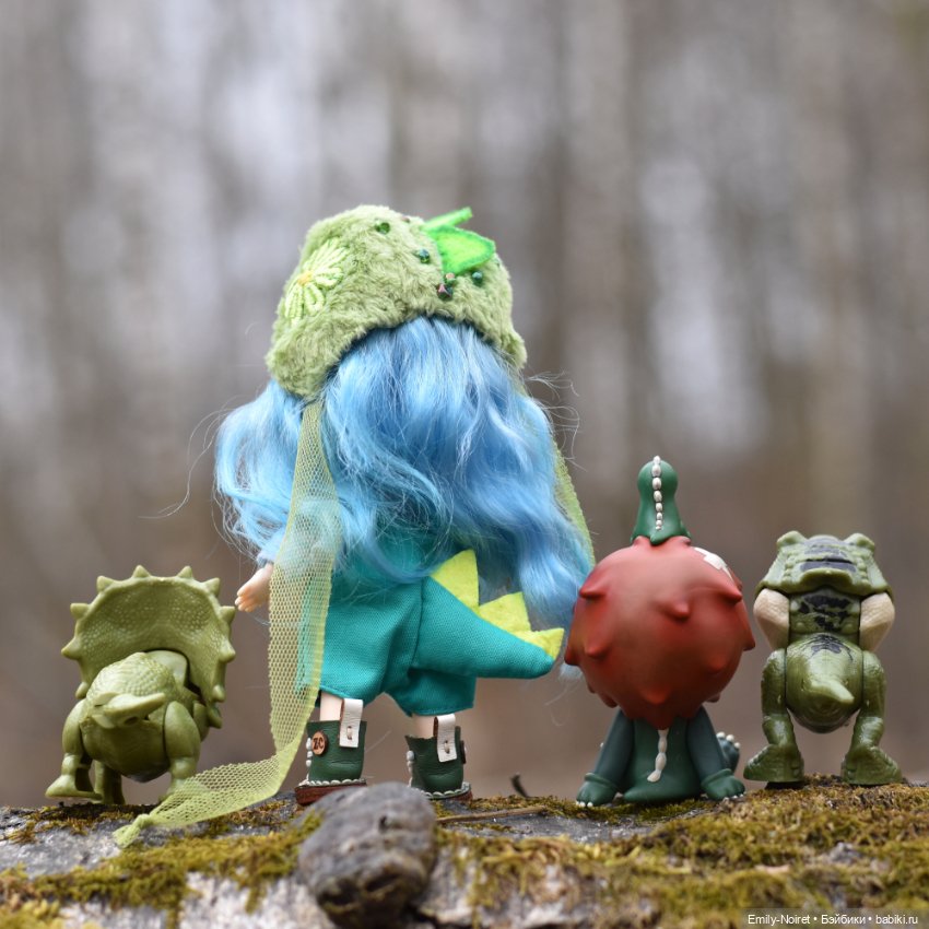 Прогулки с динозаврами — Домашние фото авторских кукол: личные коллекции (фото 8)