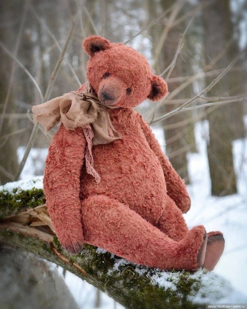 Выкройка - мишка от Валентины Белозеровой