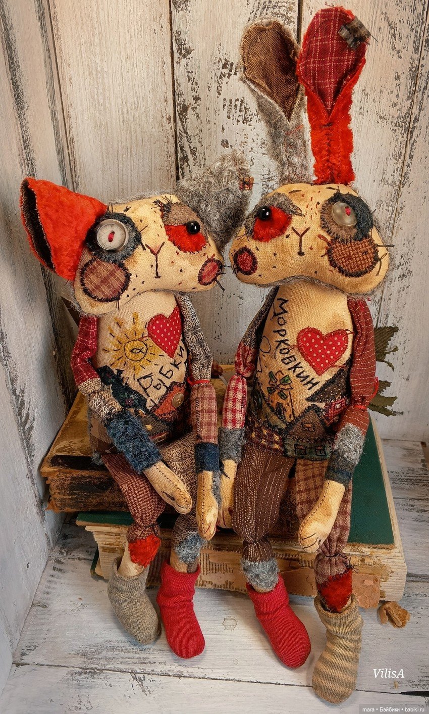Игрушки Наталии Сальц — Текстильные игрушки и примитивы: кофейные (фото 2)
