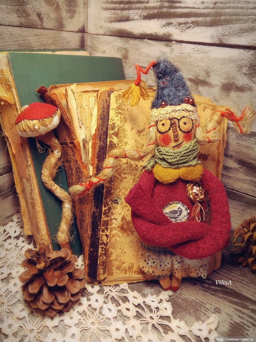 Игрушки Наталии Сальц — Текстильные игрушки и примитивы: кофейные