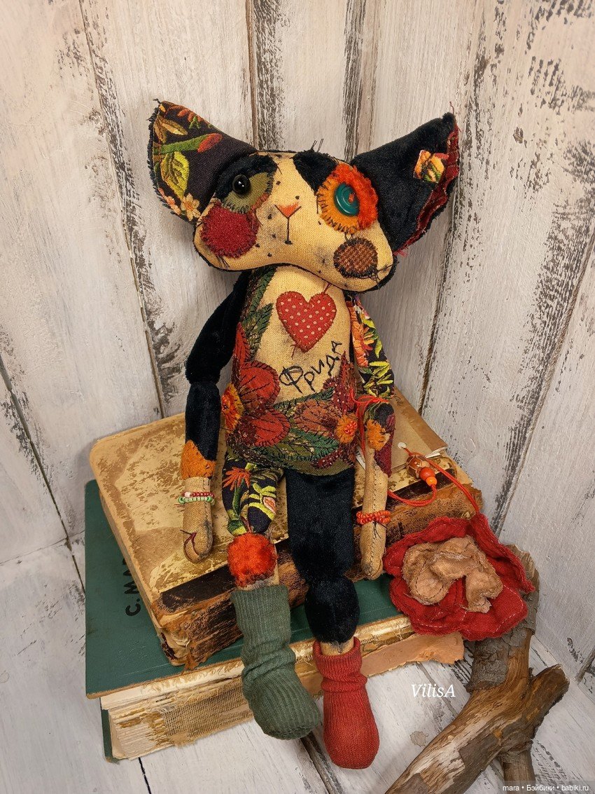 Игрушки Наталии Сальц — Текстильные игрушки и примитивы: кофейные (фото 5)